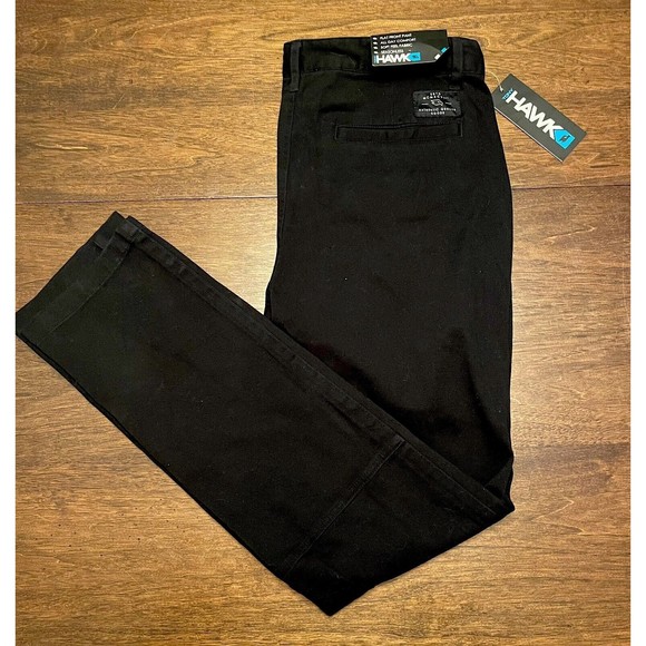 Tony Hawk Pants Tony Hawk Mens Black Flat Front Pant Style Hmp352